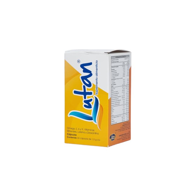 KEESON Lutan Suplemento Alimt Cap C60, Pack of 1