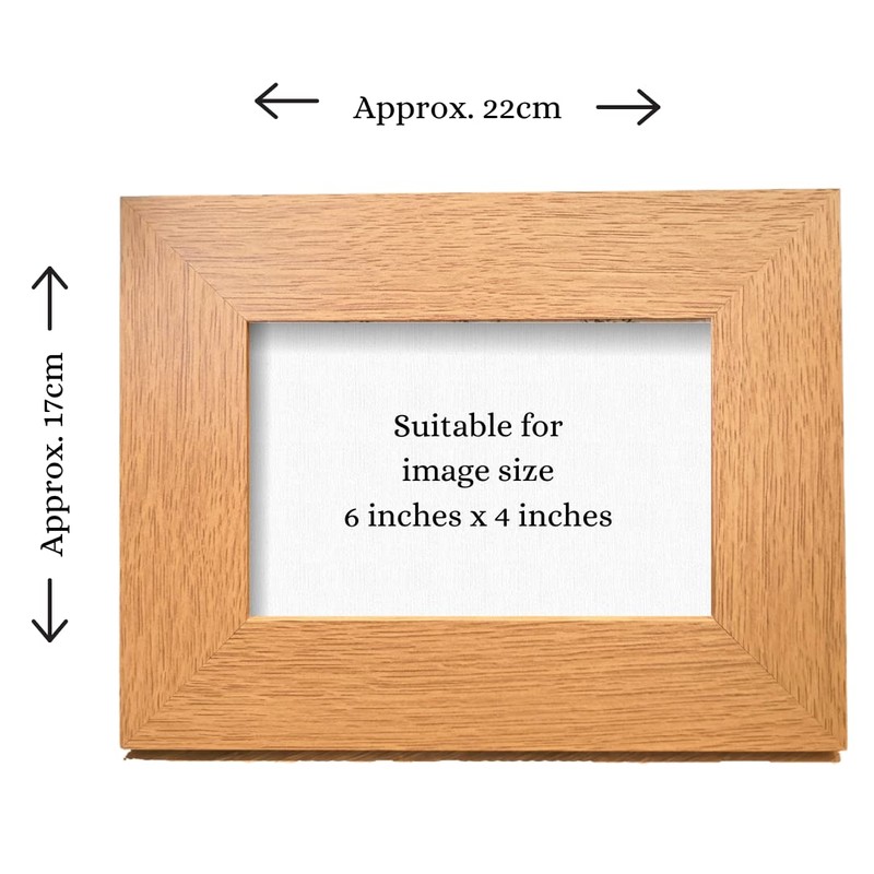 Second Ave Oak 6x4 Landscape Picture Photo Frame Grandad &