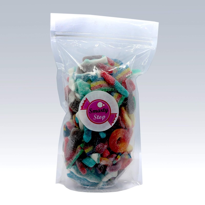 Smarty Stop Assorted sour Mix Gummy candies (1 Pound (Pack