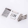 KES Solid Metal Swivel Hook Heavy Duty Folding Swing Arm