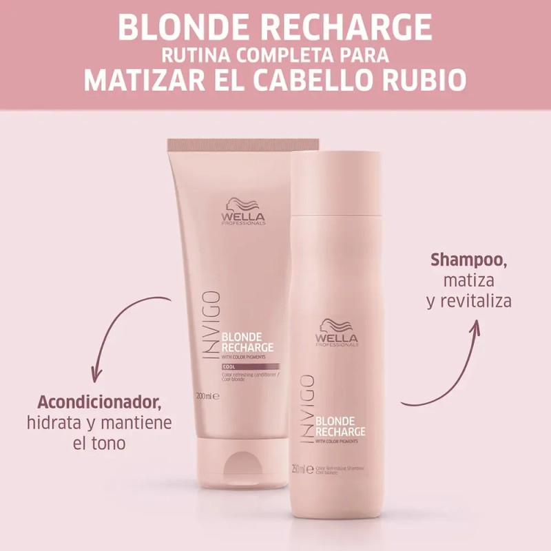 Shampoo Blonde Recharge Wella Professionals 250ml