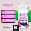 Prenatal Multivitamínico + Acido Fólico 60 Cáps | Nowek