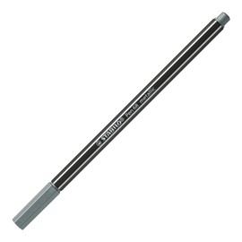 Metallic Premium Felt Tip Pen - STABILO Pen 68 Metallic - Silver