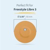 MySweetStich 25 x Freestyle Libre 3 Plasters Round with Ventilation