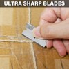 HAUTMEC 100 Pack Single Edge Razor Blades, Heavy Duty Edge