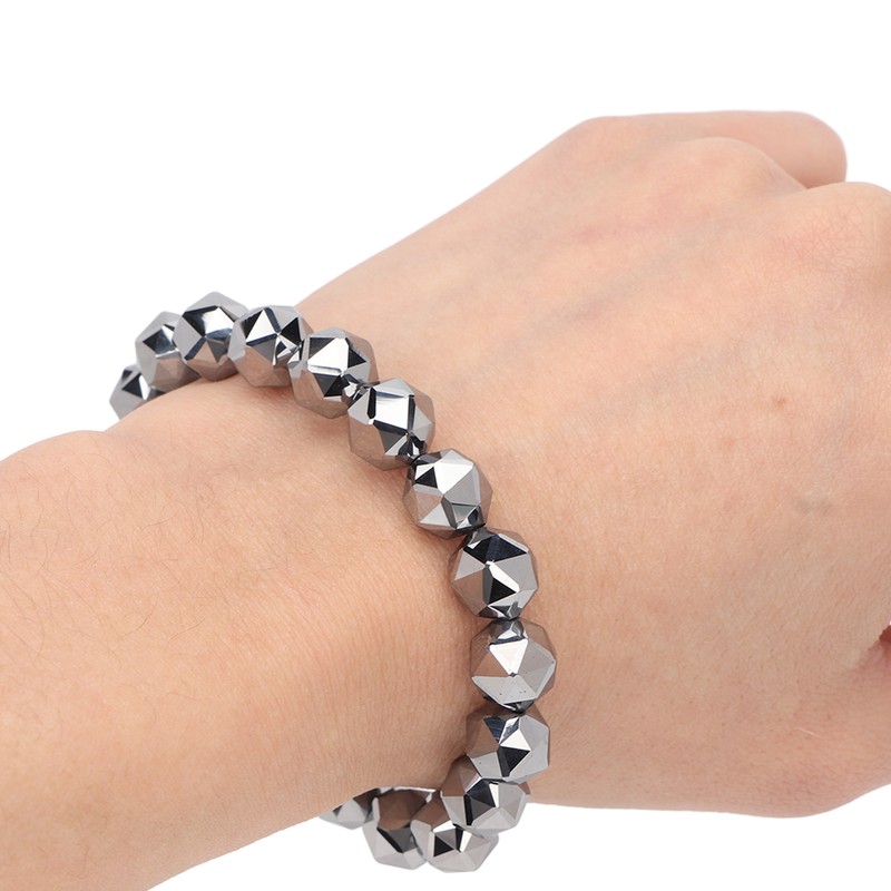 Terahertz Beads Bracelet Anxiety Relief Healing Relaxing Portable Beaded Terahertz