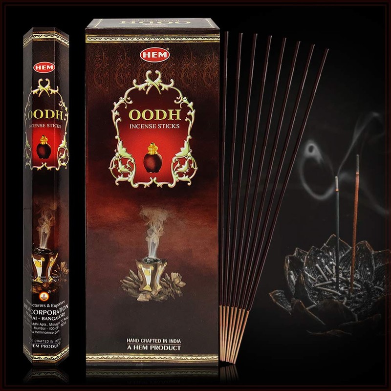 Oud Incense Sticks and Incense Stick Holder Bundle Insence Insense