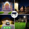 intelamp Solar Security Lights Motion Sensor LED Solar Lights Outdoor