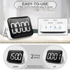 Oidnvay Digital Kitchen - Magnetic Countdown Count Up with LED