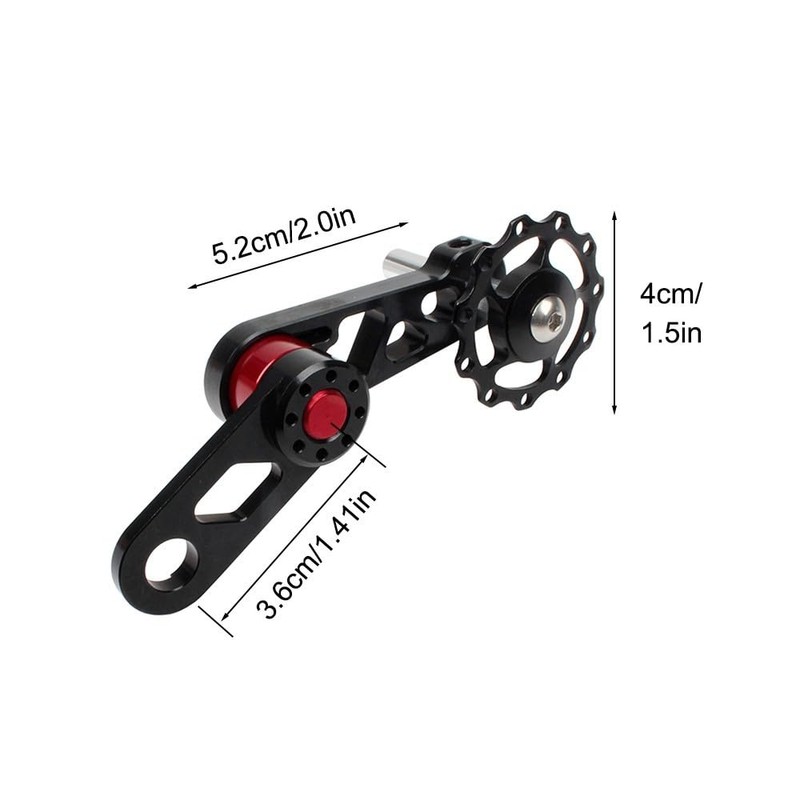 MiOYOOW Bicycle Chain Tensioner, Bicycle Rear Derailleur Chains Aluminium Alloy