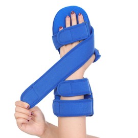 TYYIHUA Resting Hand Splint, Stroke Hand Therapy Equipment, Hand Brace with Finger Support for Stroke Recovery Patients, Carpal Tunnel Syndrome, Arthritis, Tendinitis, Metacarpal Breaks
