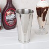 (2-PC) 30 oz Stainless Steel Malt Cups Commercial Grade Milkshake