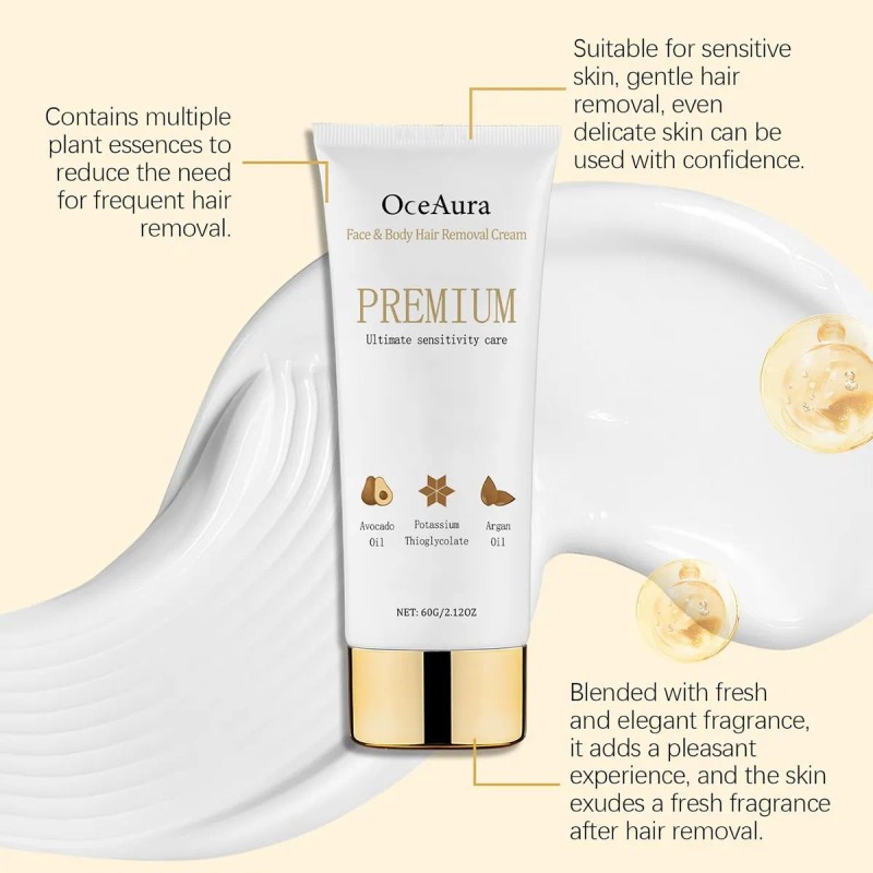 Jy Crema Depilatoria Facial Y Corporal: Suave Y Refrescante