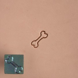 Tandy Leather Bone Mini 2D Craft Stamp 8837-00