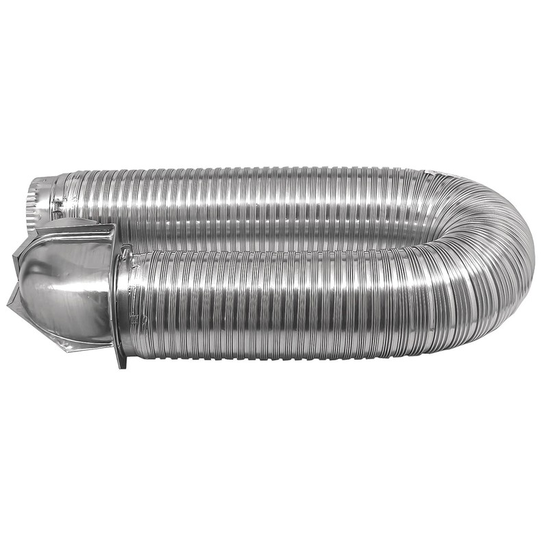 Builder's Best 084718 All Metal SAF-T Single Elbow Dryer Vent