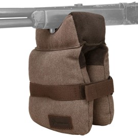 Shooting Rest Bag, Shooting Sand Bags Front & Rear Gun Range Bag Rest Support Holder for Shooting, Hunting (Coffee)