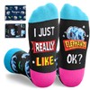 HAPPYPOP Elephant Gift Ideas Socks - Funny Elephant Lovers Gifts