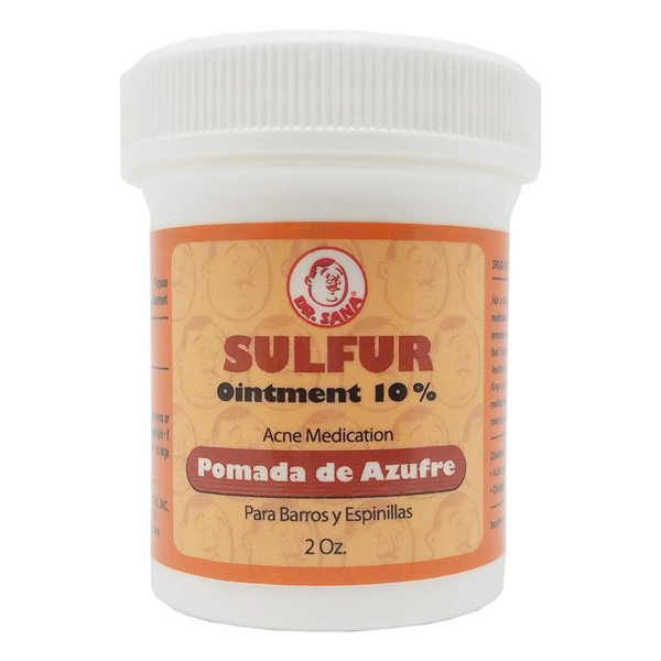 Dr Sana Sulfur Ointment 10% Acne Medication (1)