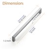 Ravinte 12 Pack 10 Inch Square Cabinet Handles - Satin