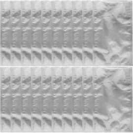Dry-Packs 1-Gallon, 10"x16" Mylar Moisture & Static Shielding Bags, 20 Pack - for Food Shipping & Storage