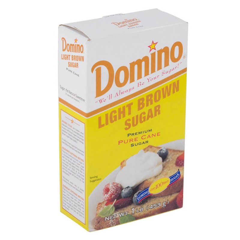 Domino Light Brown Sugar (1Lb /453 grams)