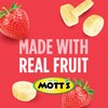 Mott’s Fruit Smoothies Strawberry Banana, 4.2 oz Clear Pouches, 24