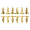 DTGN M3.5x12mm(DxL) Brass Phillips Wood Screws - 25Pack - Good