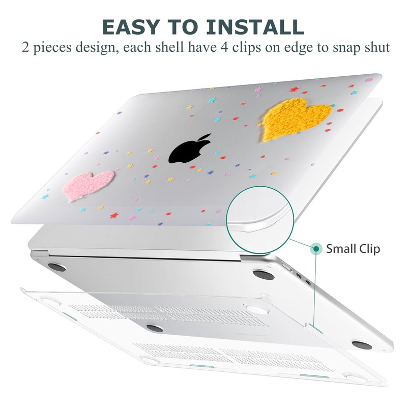 DTangLsm Compatible with MacBook Pro 13 inch Case M2 2024