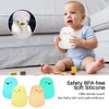 Soft Silicone Penguin Night Lights for Kids 7 Color LED