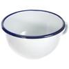 Ibili 903814 Schüssel mit Henkel Stahl weiß 14 cm