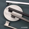 Alzassbg 10 Pack Brushed Satin Nickel Cabinet Pulls, 5 Inch(128mm)