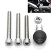 Riloer Motorcycle Fork Stem Ball Base Motorcycle Handlebar Clamp Ball