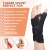 Wrist Thumb Spica Support Brace, Carpal Tunnel Wrist Splint, Night