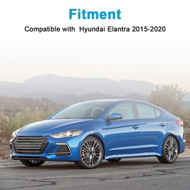 WMPHE Ignition Switch Door Lock Cylinder with Key Replacement for 81905-F2000 81910-F0000 Compatible with Hyundai Elantra 2015-2020