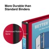 Staples 1 1/2-inch 3-Ring Better Binder, Red, 3/Pack (ST55860-CCVS)