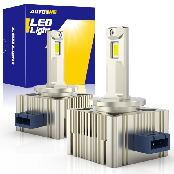 AUTOONE D1S D1R LED Headlight Bright Super Bulbs Kit Beam