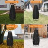 GARPROVM Large Chimenea Cover,Waterproof,Windproof,UV-resistant, Heavy Duty Rip Proof 600D Oxford