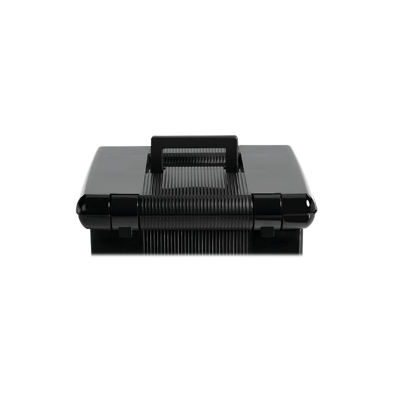 Pendaflex Portable File Box, Black, 11"H x 14" W x