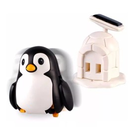 Lecute Pingüino Solar Caminante Armable Juguete Didactico Juego