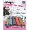 ilbay's Pack of 5 Microfibre Polishing Cloths - Multi-Colour