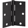 Bisagras Para Puertas de Madera 3x3 Pulgadas Negro Mate Bisagra