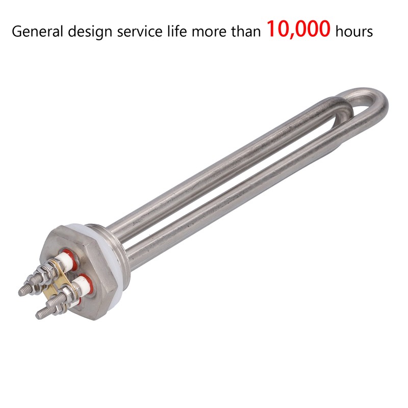 Heating Tube Electric Stainless Steel Rod Equipment Industrial Supplies 1in