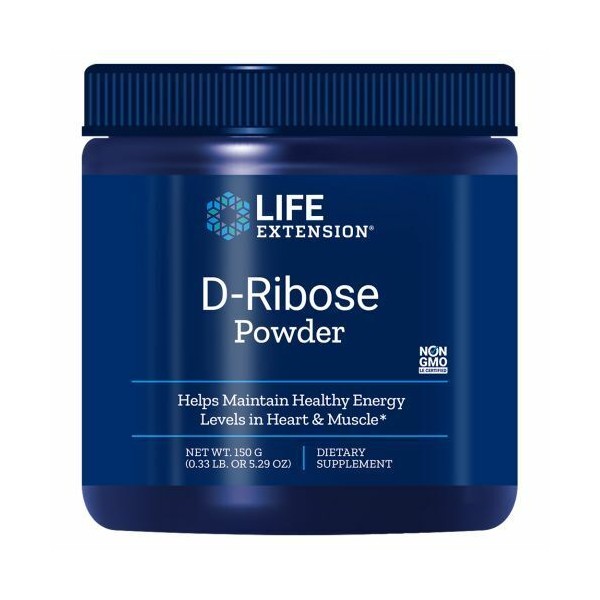 D-Ribose Powder 150 gms  by Life Extension