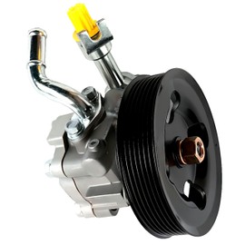 YOMALL Power Steering Pump 21-5451 with Pulley for 2005-2015 Xterra 4.0L, for 2005-2012 Equator 4.0L, for 2005-2019 Frontier 4.0L, for 2005-2012 Pathfinder 4.0L, Replace OE 49110EA200, 49110ZL80A