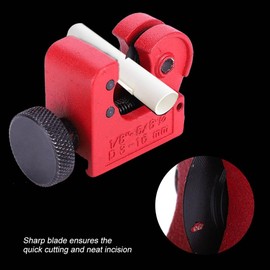 Mini Duty Pipe & Tube Cutter Adjustable Zinc Alloy Cutting Tool for 3~16mm(1/8~5/8inch) Pipes