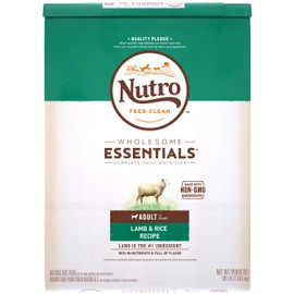 NUTRO NATURAL CHOICE Adult Dry Dog Food, Lamb & Brown Rice Recipe Dog Kibble, 30 lb. Bag