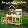 ROBUD Wooden Outdoor Play Kitchen for Kids – Mud Kitchen