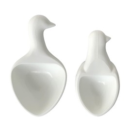 Yahata Kasei Sceltevie CARINOTICO Measuring Spoon, Measuring Spoon, White, Made in Japan