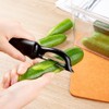 Comfy Grip 7.5 Inch Vegetable Peeler, 1 Durable Potato Peeler