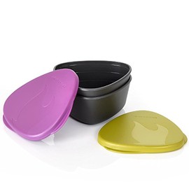 Light My Fire Snap Box 2 Compartment, Unisex, 40356413, Silver, S